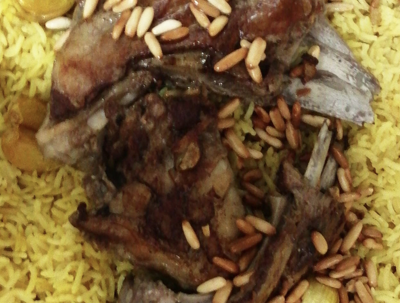  Rice and meat fettah  فت رز بلحم