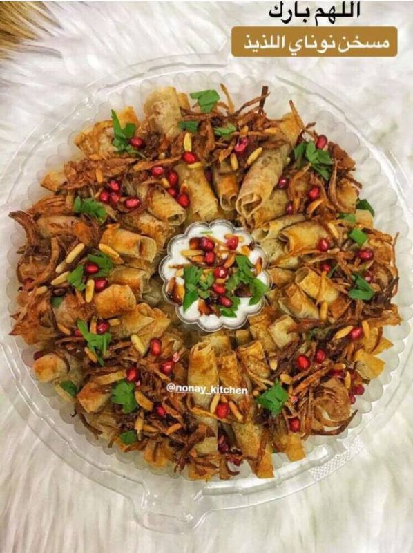 rawlat almaskhan alladhidha  رولات المسخن اللذيذة