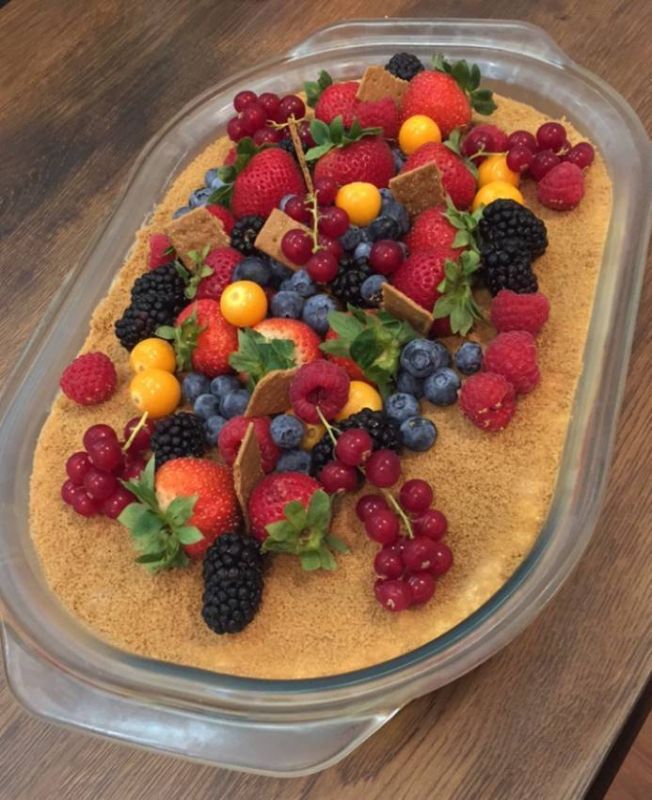 Cold Latte Cake كيكة اللاتيه البارده